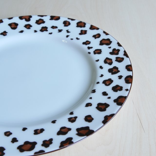 （レオパード）ケーキ皿（19.5cm)2