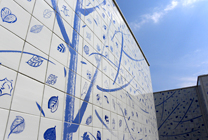博多駅アートプロジェクト アート陶板