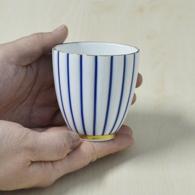 （青藍縞紋）茶器セット6