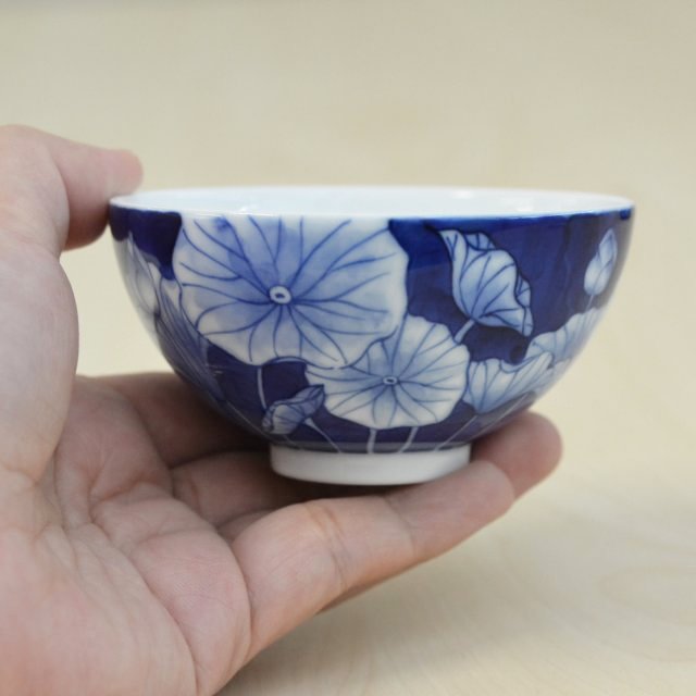 【染付蓮文】高級茶器セット5