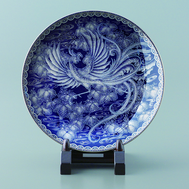 陶額 陶画 飾り皿2|有田焼の老舗-香蘭社オンライン