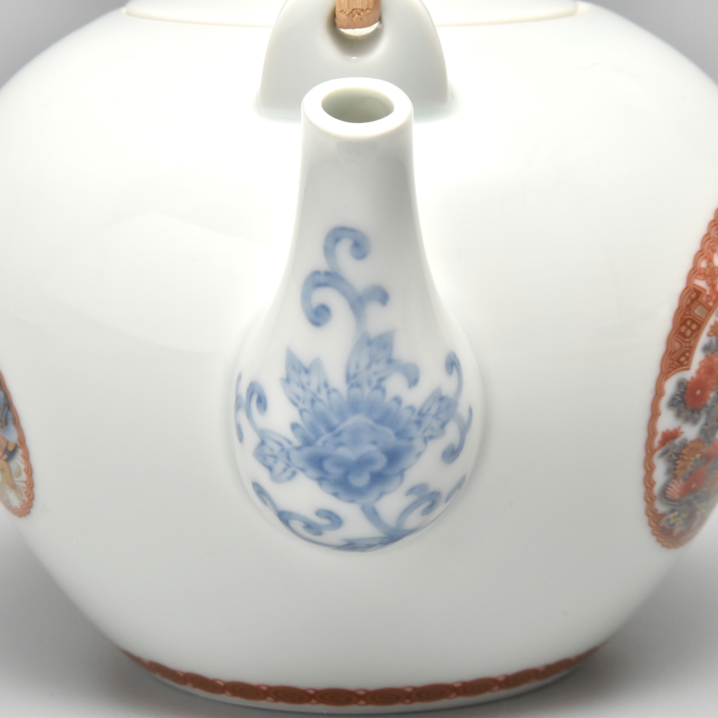 【色絵吉祥丸紋】高級茶器セット6